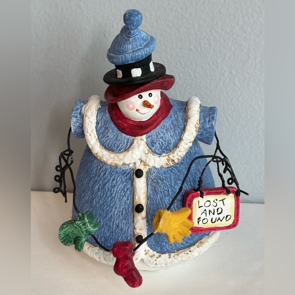 SANDI GORE EVANS SNOWMAN - Picture 1 of 7